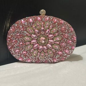 Elegant Glitter Clutch Purse Crossbody
